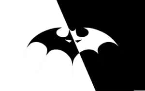 The Dark Knight Rises In Gotham City - Batman Black And White Wallpaper Wallpaper