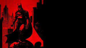 The Dark Knight Stands Guard Wallpaper