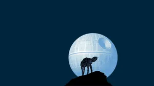 The Death Star Ii Looms In Space. Wallpaper
