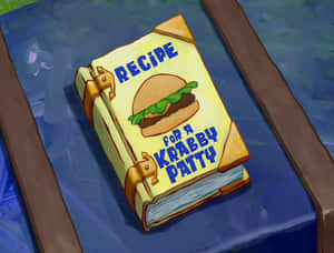 The Delicious Krabby Patty At Krusty Krab Wallpaper