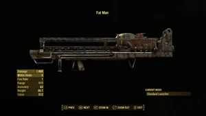 The Destruction Enthusiast - Fallout 4 Fat Man Launcher Wallpaper