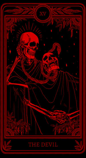 The Devil Tarot Card Wallpaper