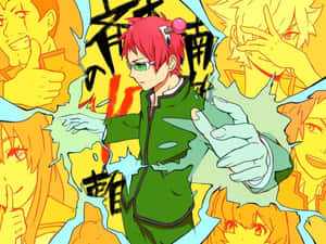 The Disastrous Life Of Saiki K Yellow Wallpaper