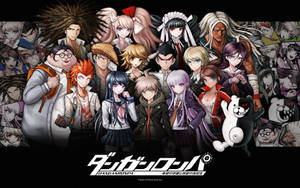 The Diverse Cast Of Danganronpa Wallpaper