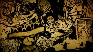 The Donquixote Family In Full Force Wallpaper