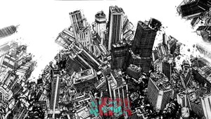 “the Doomed City Of Tokyo In The Classic Anime And Thriller ‘akira’” Wallpaper