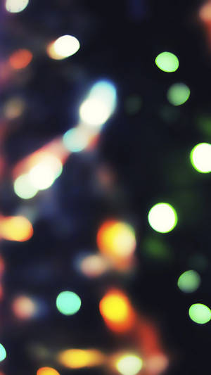 The Drab Splendor Of Dimly Lit Bokeh Lights Wallpaper