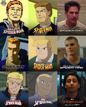 The Dynamic Flash Thompson In Action Wallpaper