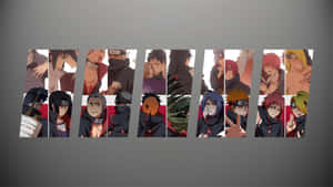 The Eight Members Of Akatsuki, An Immensely Powerful Group Of Ninja Wallpaper