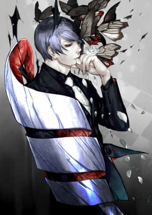 The Elegant And Mysterious Shuu Tsukiyama Wallpaper