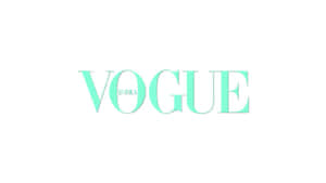 The Elegant Vogue Logo Wallpaper