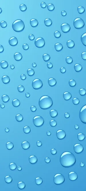 'the Elite Samsung S21 Ultra Graces A Unique Zenith In A Blue Droplets Background' Wallpaper
