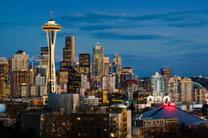 The Emerald City Skyline Of Seattle, Washington Wallpaper