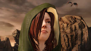 The Emerald Herald In The Mystical World Of Dark Souls Wallpaper