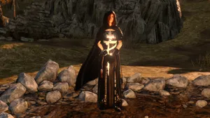 The Emerald Herald In The Mystical World Of Dark Souls Wallpaper