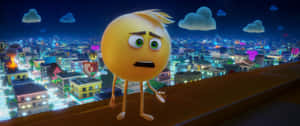 The Emoji Movie Gene Meh Scene Wallpaper