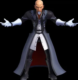 The Enigmatic And Powerful Xehanort From Kingdom Hearts Wallpaper