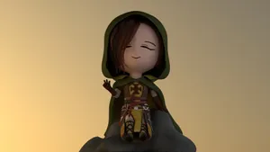 The Enigmatic Emerald Herald From Dark Souls Wallpaper