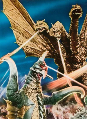 The Epic Battle Of Godzilla Vs Gigan Begins! Wallpaper