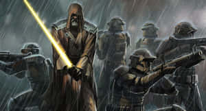 The Epic Battle Of The Millennium - Coolest Star Wars Wallpaper
