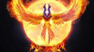 The Epic Hero Of Phoenix From Dota 2 Wallpaper