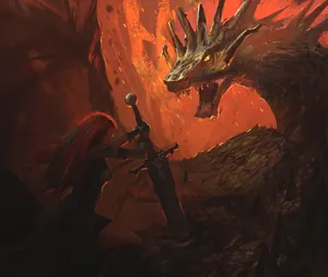 The Epic Mythical Dragon Wallpaper