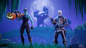 The Epic Purple Skull Trooper Wallpaper