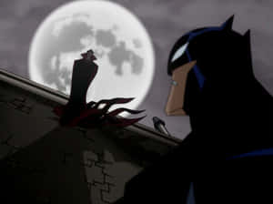 The Epic Showdown: Batman Vs Dracula Wallpaper