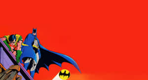 The Epic Showdown: Batman Vs Robin In A Stunning Artwork Wallpaper