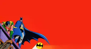 The Epic Showdown: Batman Vs Robin In A Stunning Artwork Wallpaper