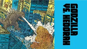 The Epic Showdown: Godzilla Vs Hedorah Wallpaper