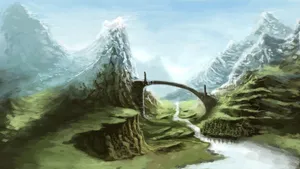 “the Epic World Of The Elder Scrolls V: Skyrim” Wallpaper