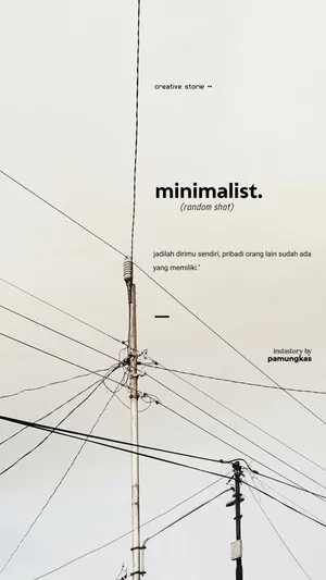 The Essence Of Minimalist Typography Wallpaper