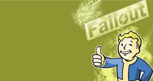The Ever Popular Vault Boy From The Fallout Universe Wallpaper