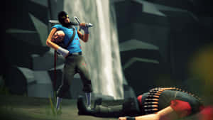 The Exciting Cast Of Team Fortress 2 Characters Wallpaper