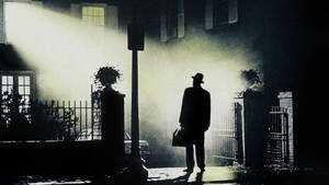 The Exorcist Man's Silhouette Wallpaper