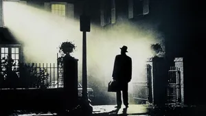 The Exorcist Man's Silhouette Wallpaper