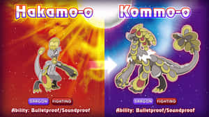 The Experience Of Power With Hakamo-o And Kommo-o Wallpaper