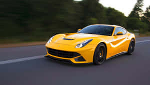 The Exquisite Ferrari F12 Berlinetta In All Its Glory Wallpaper