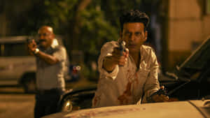 The Family Man Intense Action Scene Wallpaper