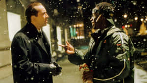 The Family Man Intense Night Encounter Wallpaper