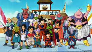 The Family Of Dbz Wallpaper