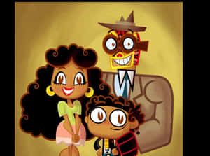 The Family Portrait Of Manny Rivera From El Tigre The Adventures Wallpaper