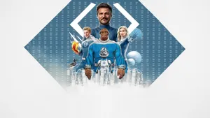 The Fantastic First Four Step Wallpaper