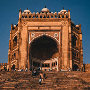 The Fatehpur Sikri Building Wallpaper