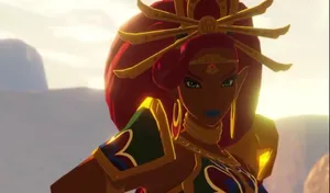 The Fearless Gerudo Warrior, Urbosa, In The Legend Of Zelda Wallpaper