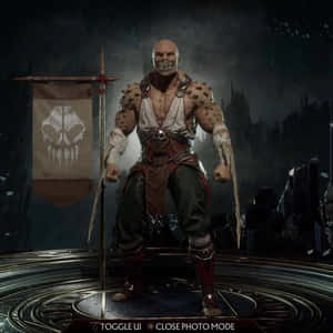 The Fierce And Formidable Baraka In Mortal Kombat Wallpaper