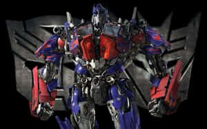 The Fierce Face Of Optimus Prime Wallpaper