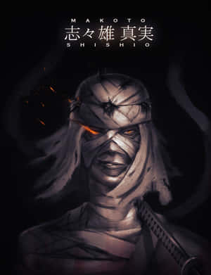 The Fierce Samurai, Makoto Shishio Unleashed Wallpaper