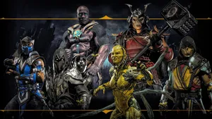 The Fighters Of Mortal Kombat 11 Wallpaper